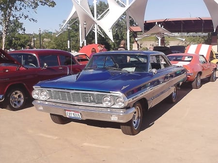 NICE CAR - classic, cool, old, blue