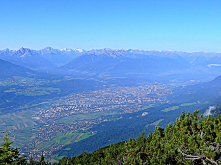 Innsbruck2 - innsbruck, city, berge, austria, tirol