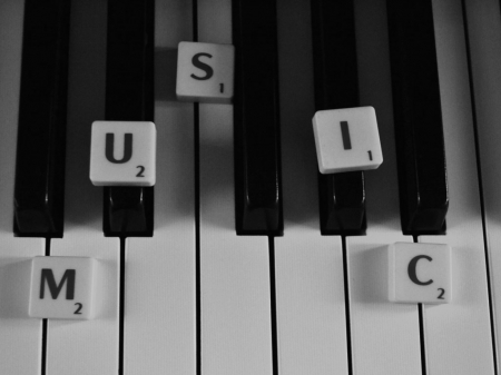 music ♥ passion - piano, music, black, white, photography