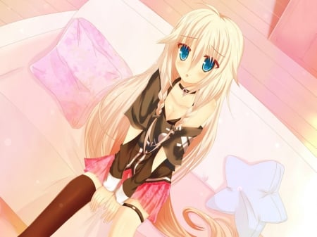 super kitten cute IA - vocaloid, IA ARIA, hot gal, star beauty, pretty anime babe