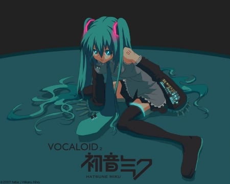 Miku - woman, anime, miku, gadget