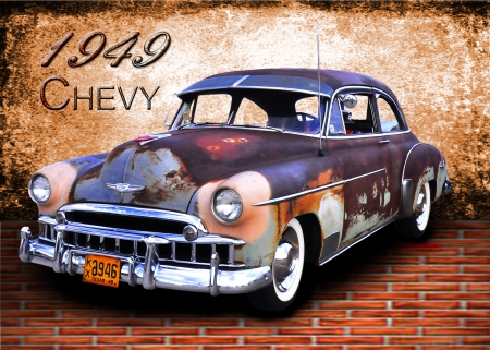 1949 CHEVROLET - 1949, CHEVY, ROD, HOT