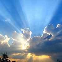Clouds hide the sunshine