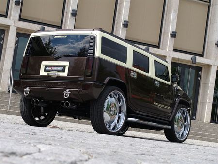 GeigerCars Hummer H2 supercharged - Latte Macciatto  - h2, car, geiger, tuning, hummer