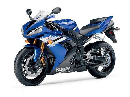 Yamaha R1 blue - bike, yamaha, blue