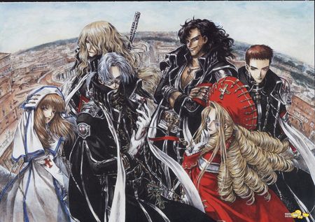 Trinity Blood - vampire, women, warrior, trinity blood, machine