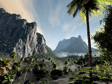 Lost island - 3d, islands