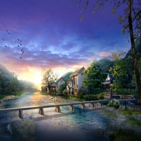 charming village