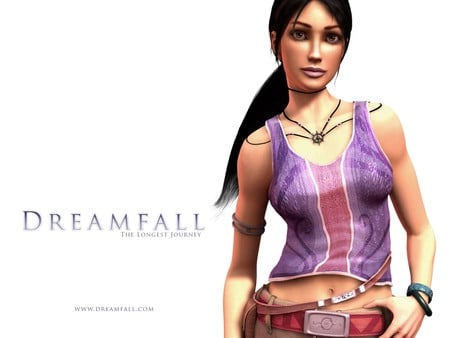 Dreamfall Zoe - videogames, the longest journey, zoe, fantasy, dreamfall, girl, adventure