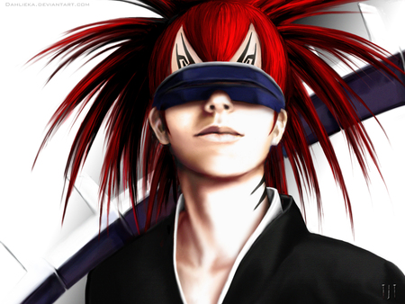 Realistic Abarai Renji - nice, bleach