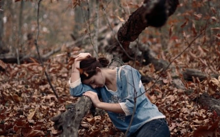 Lost - women, Lost, forest, model