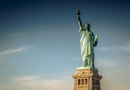 Statue of libety - new york, usa, ellis island, statue, liberty