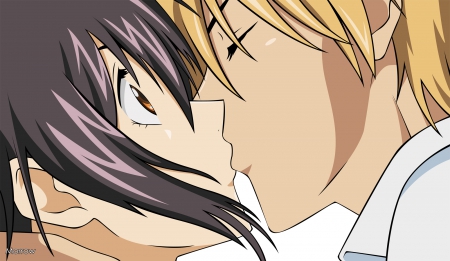 Surprise!! - Maid sama, Kissing, Usui and Misaki, Love, Anime, Surprise