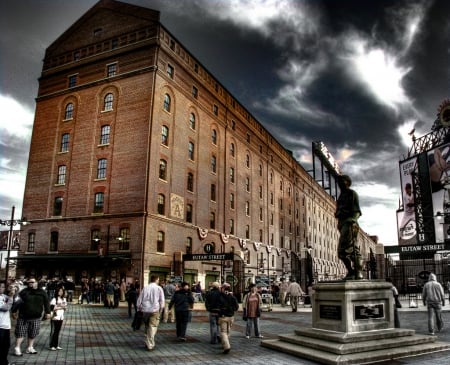 Eutaw St Warehouse - Baltimore, Camden, Yards, Orioles