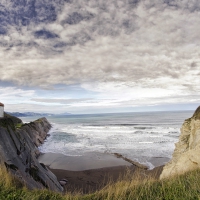 lovely church a top sea cliffs