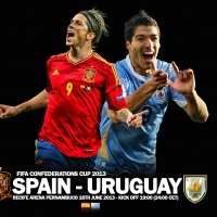 FIFA CONFEDERATIONS CUP 2013 SPAIN -URUGUAY