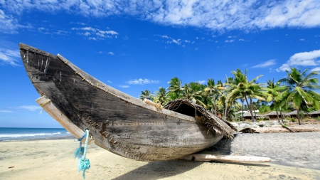 Beach Island Boat - beaches, islands, nature, boats