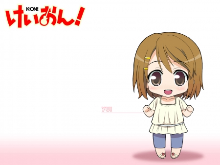 Yui - pretty, anime, kawaii, female, yui hirasawa, yui, short hair, superstar, hd, chibi, nice, hirasawa, idol, anime girl, kon, singer, girl, lovely, brown hair, sweet, k on, diva, cute, adorable