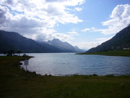 Switzerland - beautiful, lake, spring, schweiz, sky