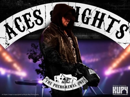 AJ Styles Aces & Eights? - Phenomonal, AJ, Phenom, Eights, Ken, Bully, Aces, Phenomenal, Anderson, Ray, Brother, TNA, Styles, NWA, Devon