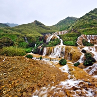 Golden Waterfalls, Taiwan