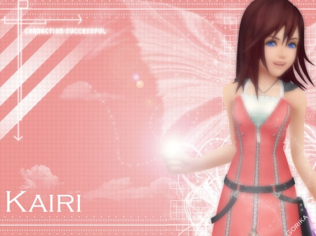 Kairi - cute, kairi, kingdom hearts, pink