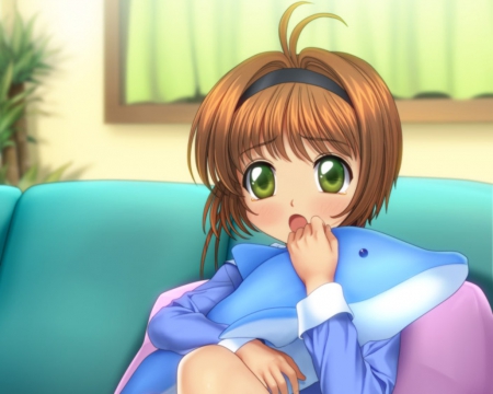 Kimonoto Sakura - nice, female, hot, anime girl, brown hair, card captor, pretty, ccs, anime, card captor sakura, cute, short hair, kinomoto sakura, sexy, adorable, girl, magical girl, cardcaptor, lovely, sakura kinomoto, hd, green eyes, kawaii, sakura, cardcaptor sakura, sweet