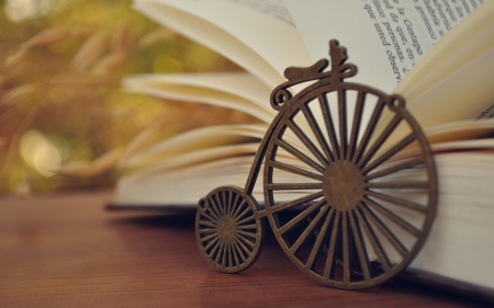 Book - page, photo, wheel, Book