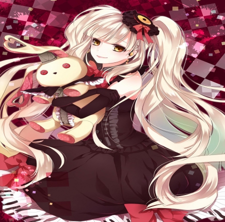 Mayu - long hair, cute, vocaloid, lolita, girl