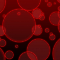 BUBBLES IN RED