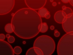 BUBBLES IN RED