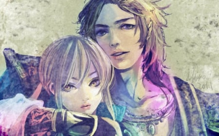 Dynasty Warriors - duo, anime girl, dynasty warriors, gorgeous, amazing, game, pretty, romance, anime, sima, zhao, manga, couple, lovely, gaming, pair, romantic, beautiful, yuanji, awesome, wang