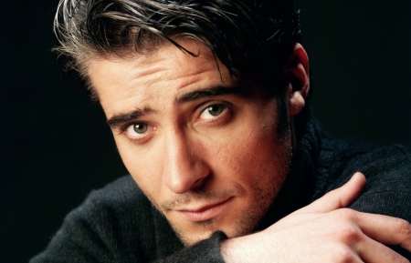 Goran Visnjic - handsome, green eyes, man, actor, goran visnjic, black