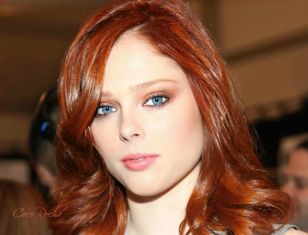 Coco Rocha - redhead, gorgeous, sexy, supermodel