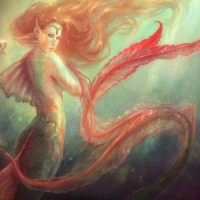 Red Head Mermaid