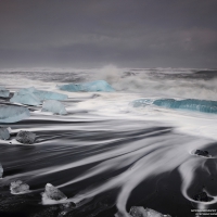 Waves, Iceland