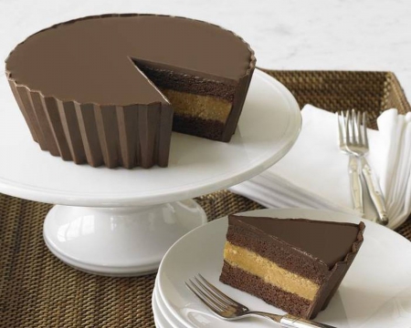 reeses peanut butter cake - fun, yummy, entertainment, cake, foods