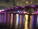 MIAMI"S PURPLE LIGHTS