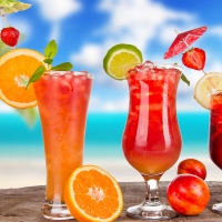 Some Nice Beach Time Drinks