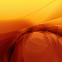 Abstract Yellow and Burnt Orange