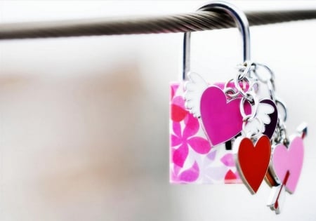 Lovelock - object, heart, lovelock, photography