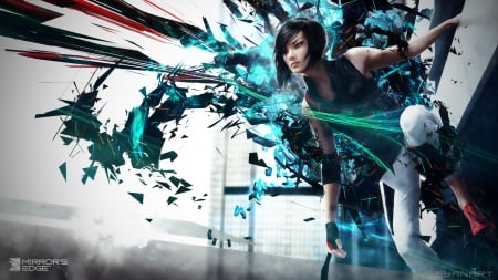 Mirror's Edge - beauty, mirrors edge, female, vid game