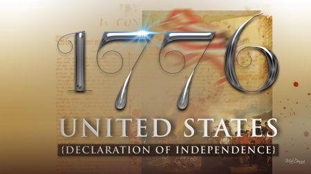 Declaration of Independence - 1776, coillaage, united states, 4th of july, revolutioin, america, constitution, usa, independence