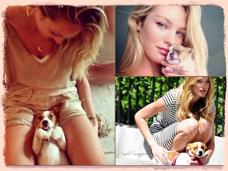 Candice Swanepoel & Her Baby Scrapbook - gorgeous, sexy, supermodel, blonde