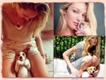 Candice Swanepoel & Her Baby Scrapbook