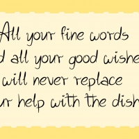 WORDS OF DISHES