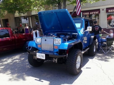 NICE JEEP!!!! - JEEP, BLUE, COOL, NICE