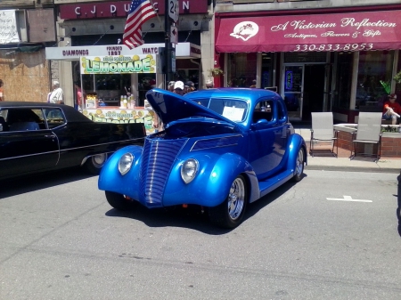 NICE CAR - classic, cool, old, blue