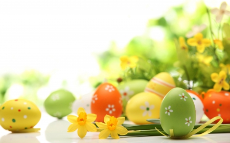 Easter - eggs, festival, color, photo, Easter