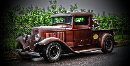 Old Pickup - vehicle, classic, oldtimer, vintage